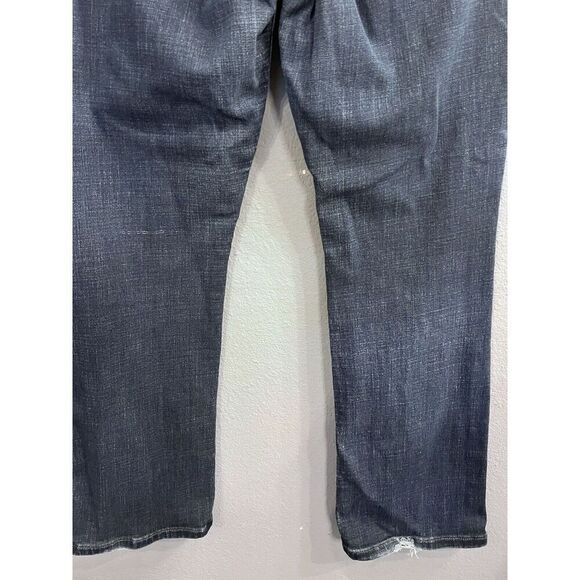 Lee Modern Womens‎ 30 X 28.5 Modern Curvy Bootcut Jeans Blue Dark Wash Denim Y2K - Picture 5 of 8